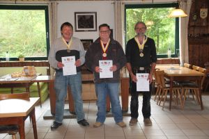 Steinschlossgewehr 100m liegend: Ronald Grams; Uwe Maigatter; Eddy Helmvoigt